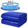 18FT Round Pool Ground Cloths, 185g/㎡ Density Heavy Duty Pool Liner Pad, gallery