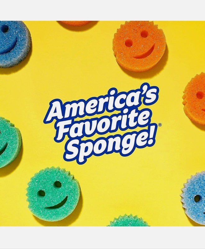 Scrub Daddy Colors Flex Texture Scrubber Sponges, 8 Pack gallery