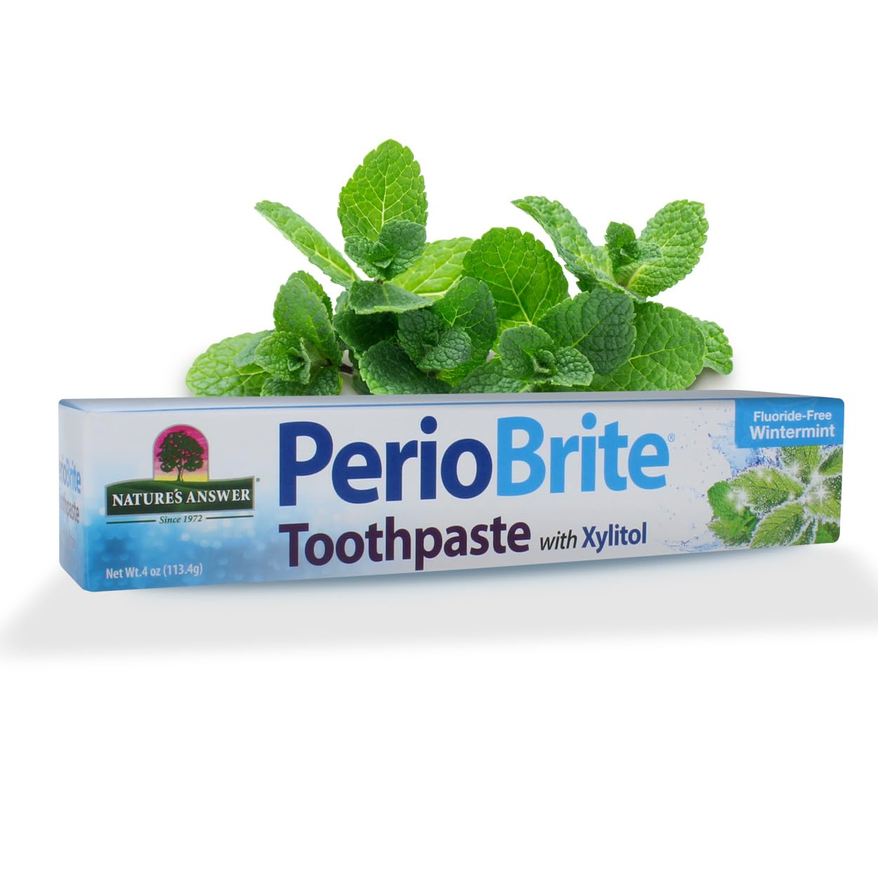 Periobrite Whitening Toothpaste 4oz | Fluoride-Free | Vegan & Cruelty-Free gallery