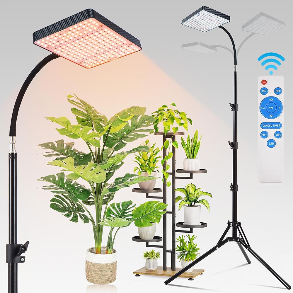 Grow Lights for Indoor Plants Full Spectrum with Stand LED Standing Plant Lights gallery