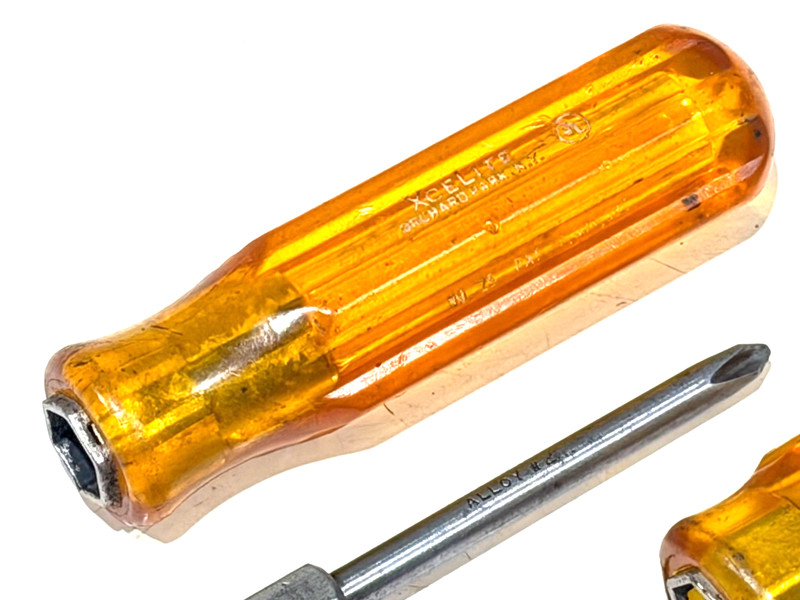 XCELITE TOOLS No. 26 & 25 INTERCHANGEABLE SHAFT SCREWDRIVERS, USA gallery