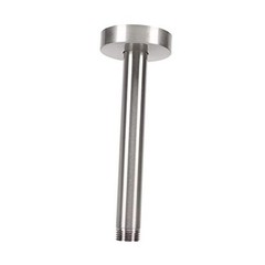 Ceiling Mounted Shower Arm, Rain Extension Arm with Brushed Nickel 6 Inch