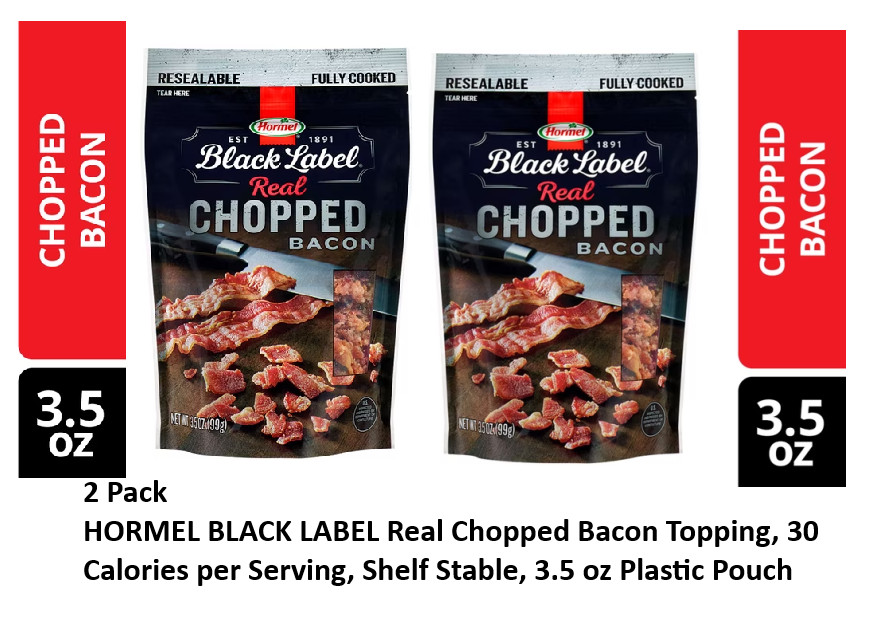 Hormel Black Lable Real chopped bacon Topping 30 calories per Serving (2-Pack) gallery
