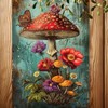 Hippie Sign Decor 1960s Magic Mushroom 1970s Memorabilia Retro Plaque Signs gallery