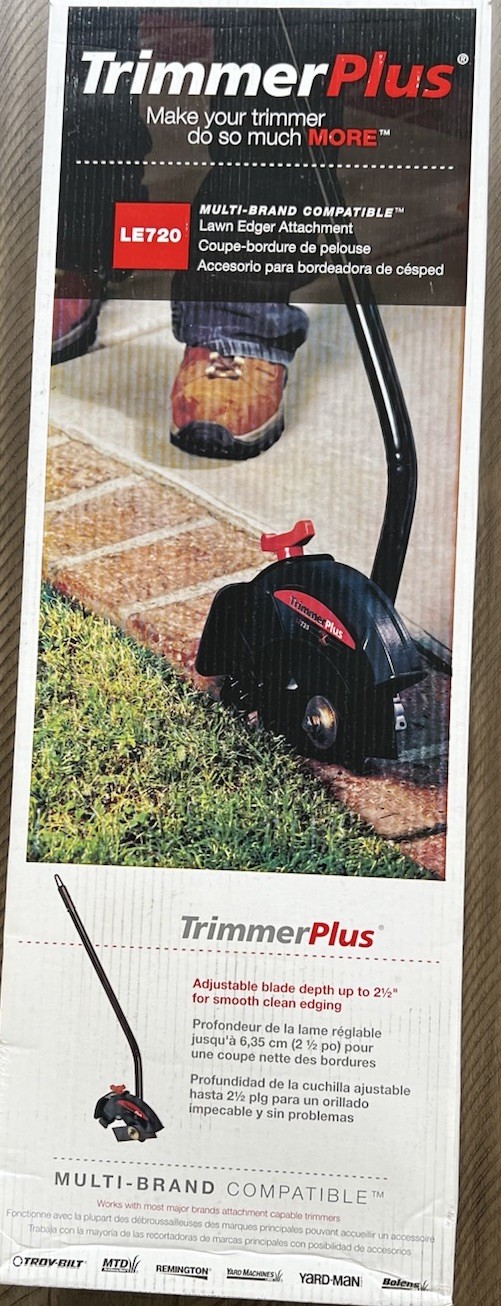Trimmer Plus LE720 Lawn Edger Attachment Multi Brand Compatible 41BJLE-C902 NEW gallery