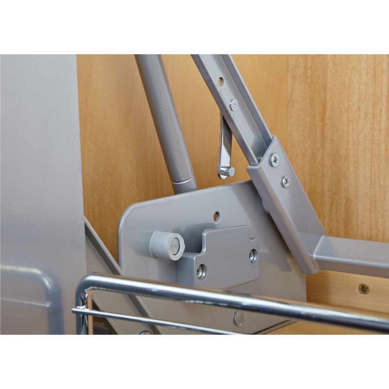 Rev-A-Shelf 36" Kitchen Pulldown Wall Cabinet Shelf System, Chrome, 5PD-36CRN gallery