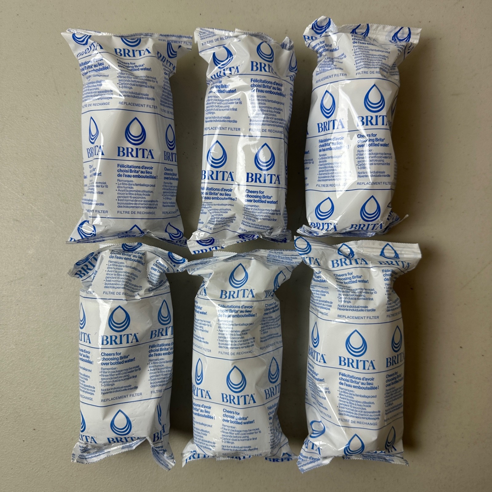 6 PACK Brita Standard Replacement Filters for Pitchers and Dispensers OB03 gallery