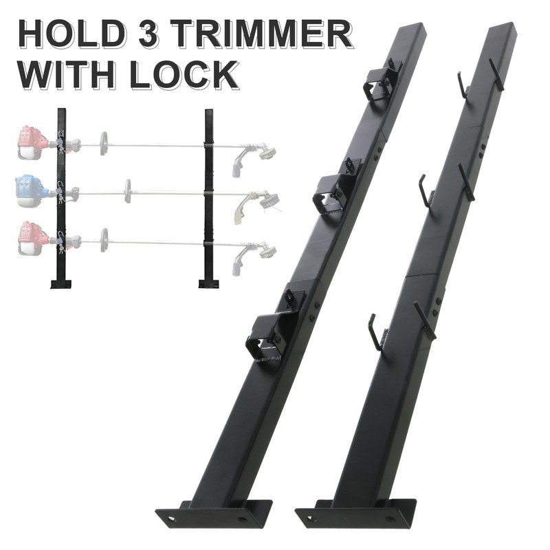 Weed Eater Racks for Open Trailer - Trimmer Rack Weedeater Rack for Trailer L... gallery