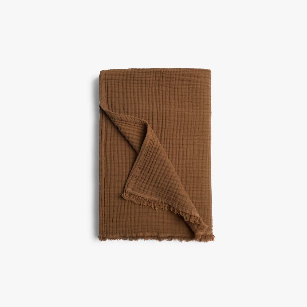Cotton Napping Throw Pecan - Parachute gallery