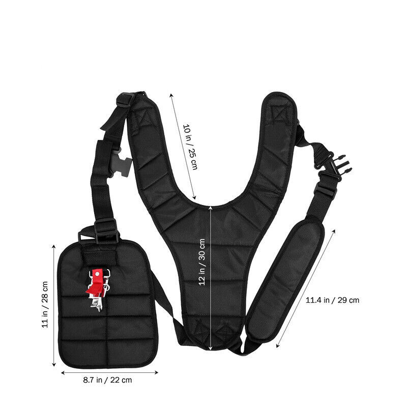 Trimmer Double Shoulder Strap Padded Belt for Brush Cutter Trimmer Adjustable gallery
