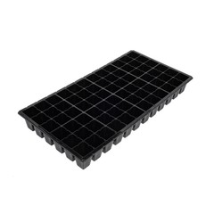 SunPack 21″x11″ 72 Cell Square Insert, for Greenhouses, Gardening, Black