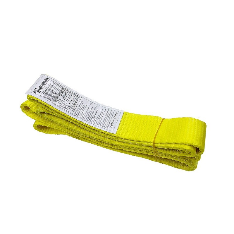 Indusafe Twisted Eye Lifting Sling Straps Industrial Web Sling 3100LBS 3/6/9 FT gallery