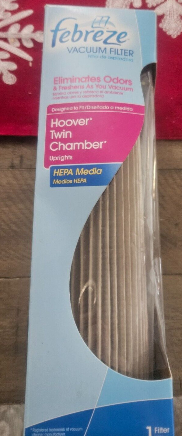 Febreze Vacuum Filter For Hoover Twin Chamber Uprights HEPA Media gallery