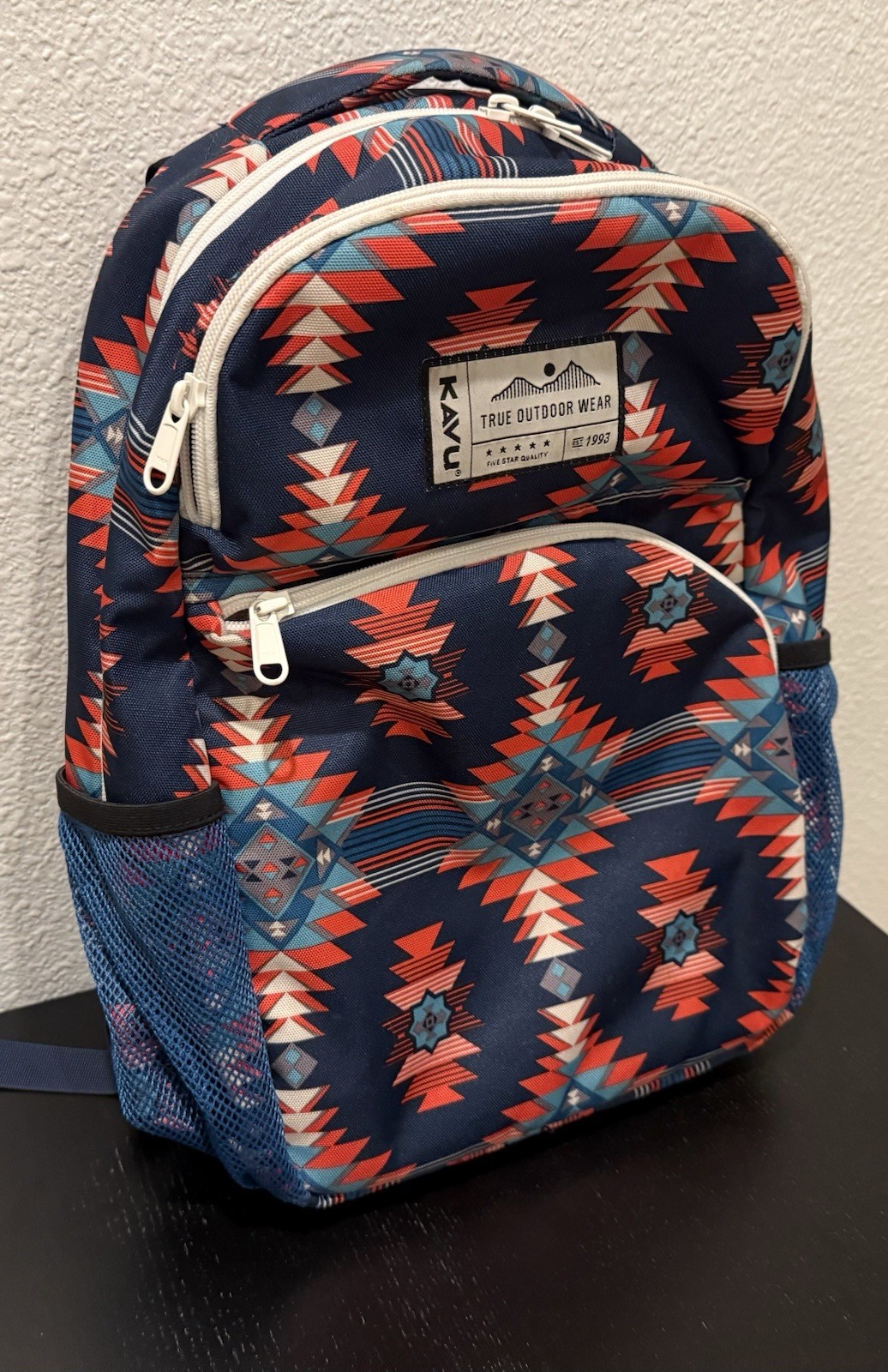 Backpack Kavu Navajo-Inspired Pattern  Used Great Condition & Fast Shipping 
