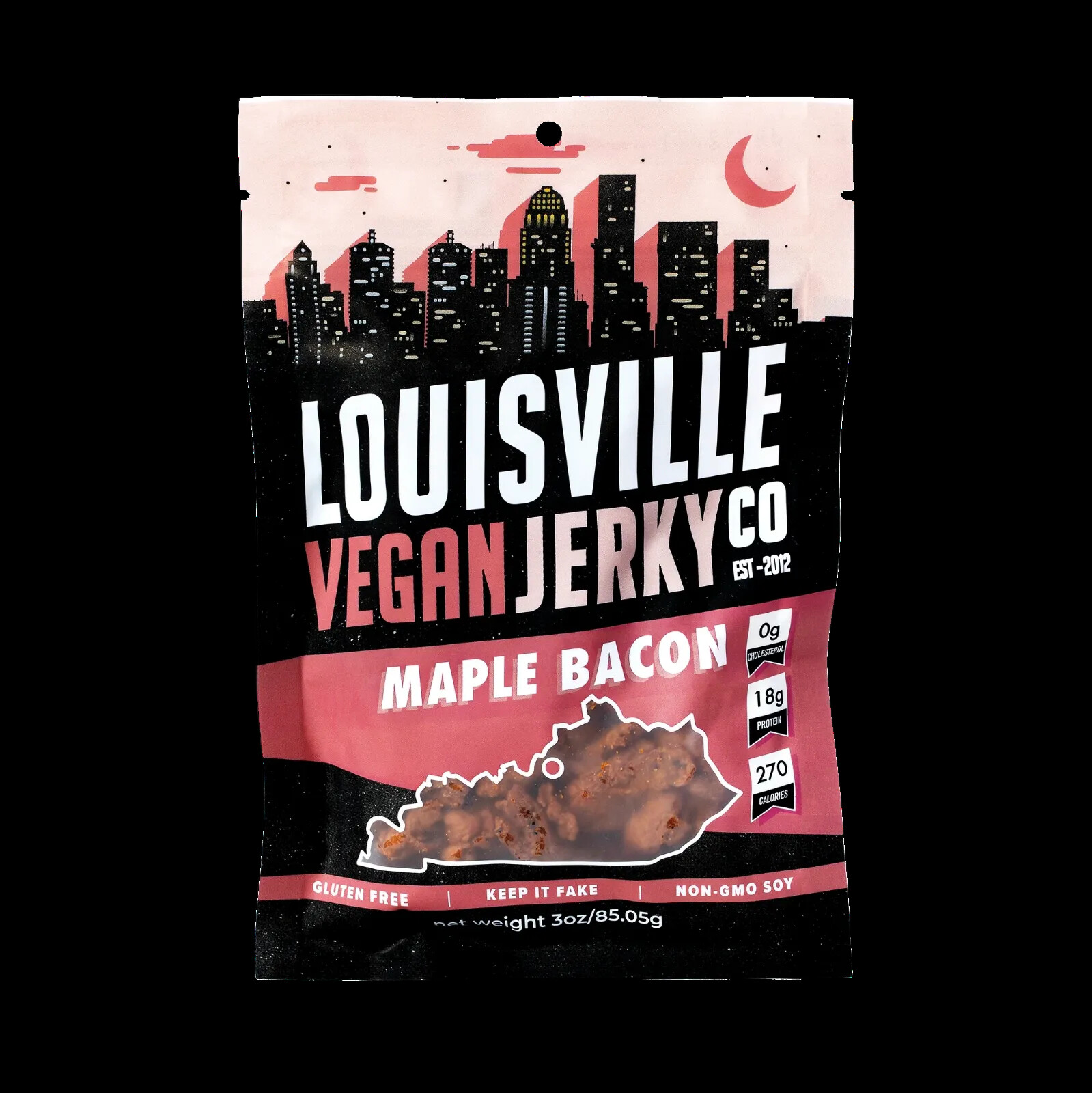 Louisville Vegan Jerky - Maple Bacon - meatless - vegetarian - gift gallery