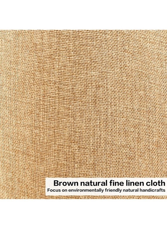 GO&SO Brown Medium Drum Lamp Shades 13" Top x 13" Bottom x 10" High 1 Pack gallery