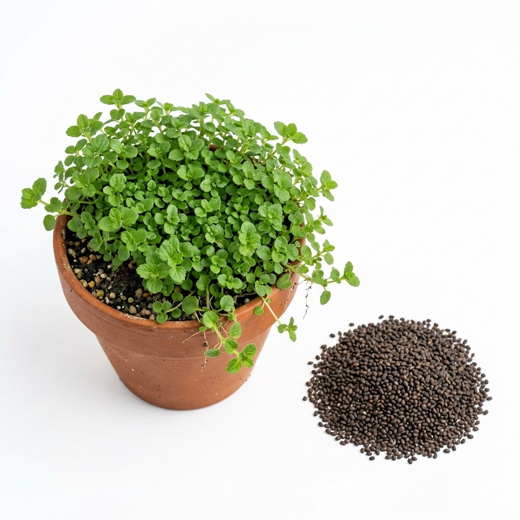 1200 Corsican Mint Seeds - Tiny Creeping Groundcover - Releases Strong Minty gallery
