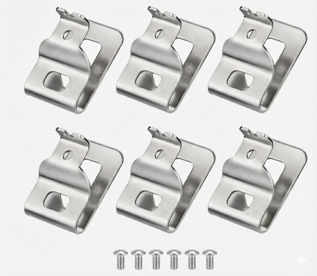 6 PCS For DEWALT 20V Drill Driver N268241 N169778 N086039 Tools Belt Clip Hook gallery
