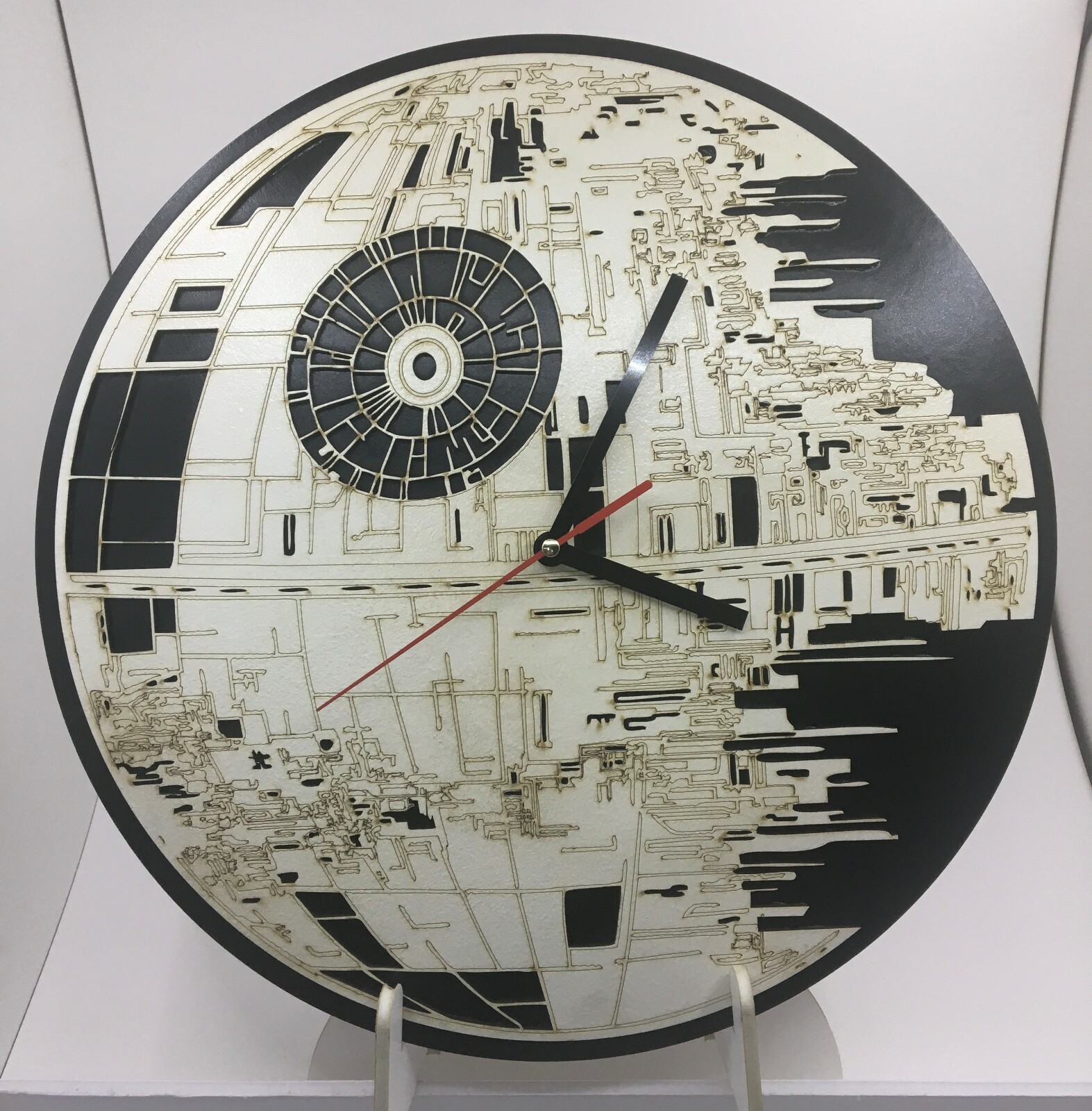 Death Star 13 Inches Clock WALL HANGING CLOCK gallery