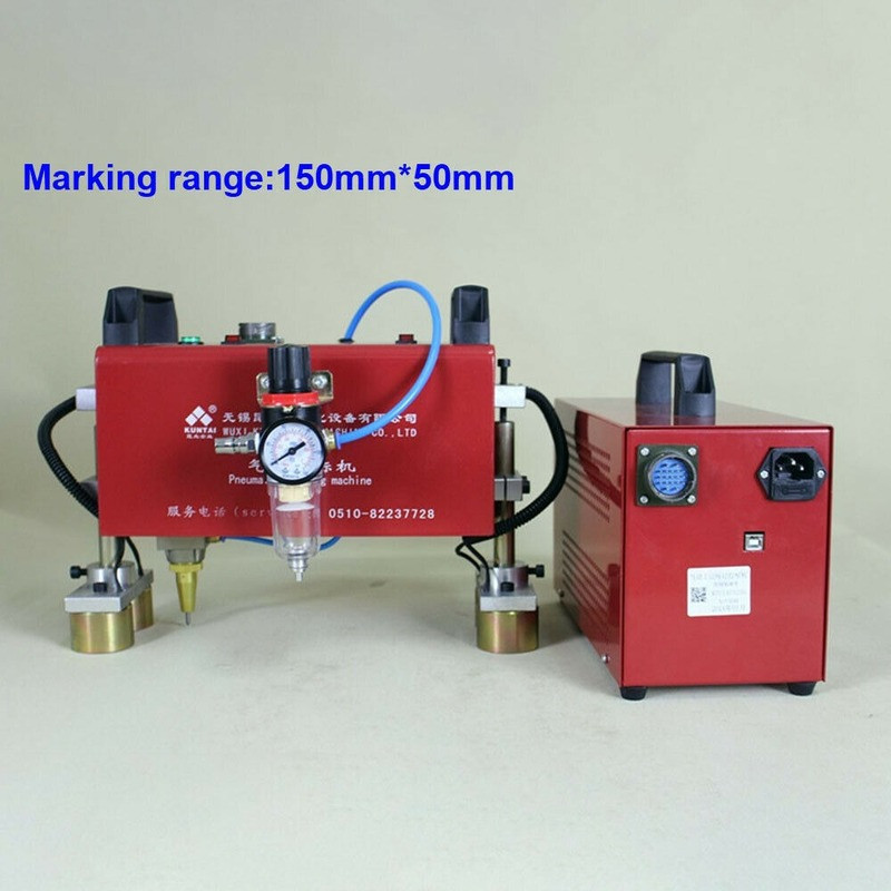 150*50mm Pneumatic Marking Machine VIN Code Automotive Frame Engine Frame Number gallery