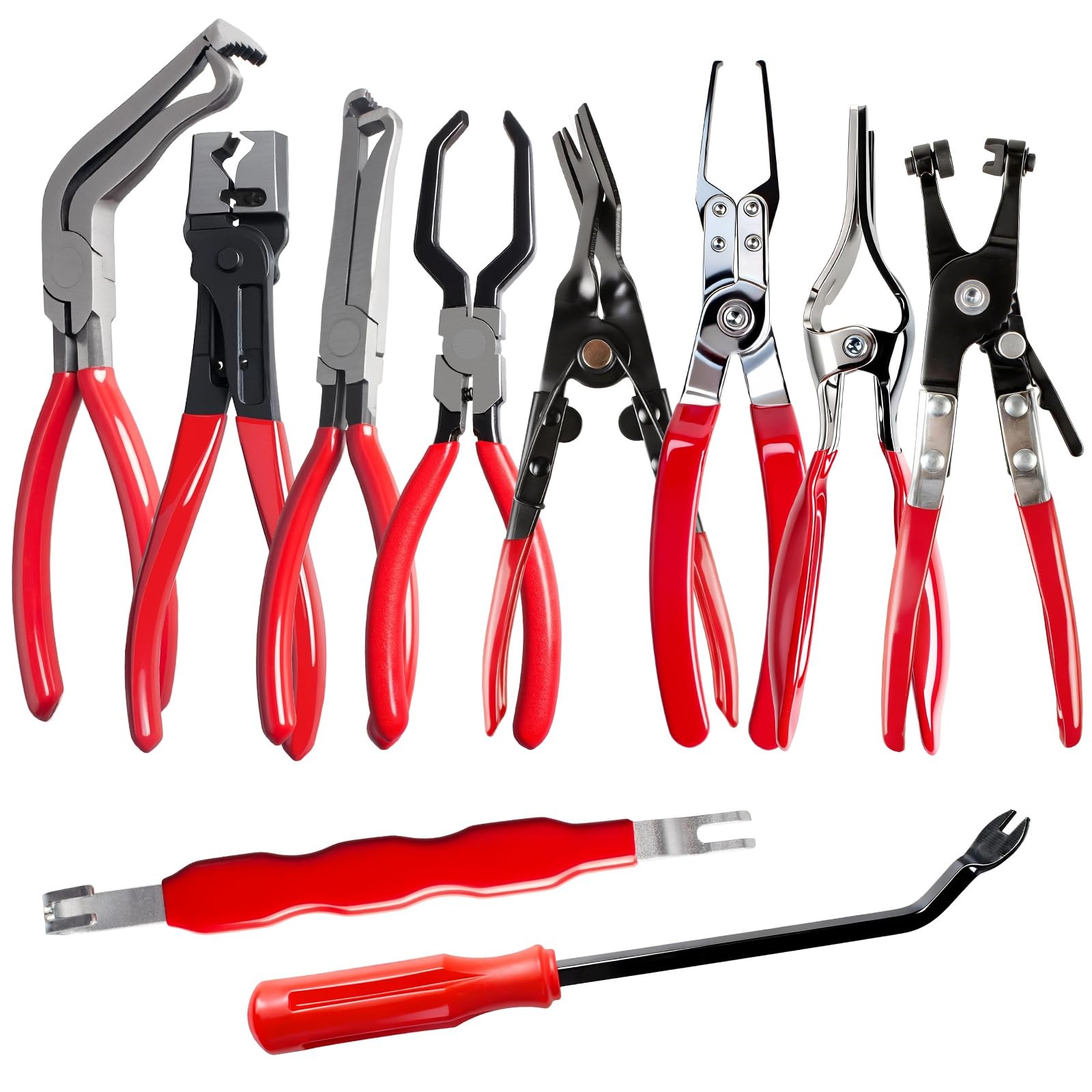 10 Electrical Disconnect Pliers Set for Cars, Automotive Connector Tools gallery