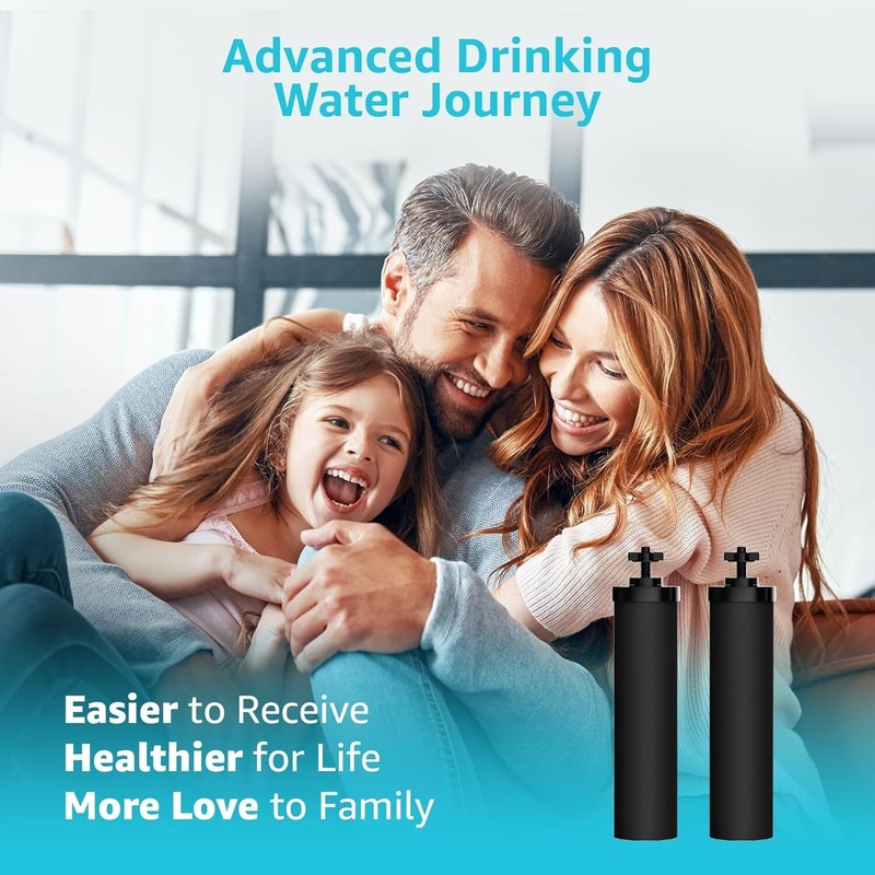 AQUACREST Water Filter Replacement for Berkey® Gravity Water Filter System,8Pack gallery