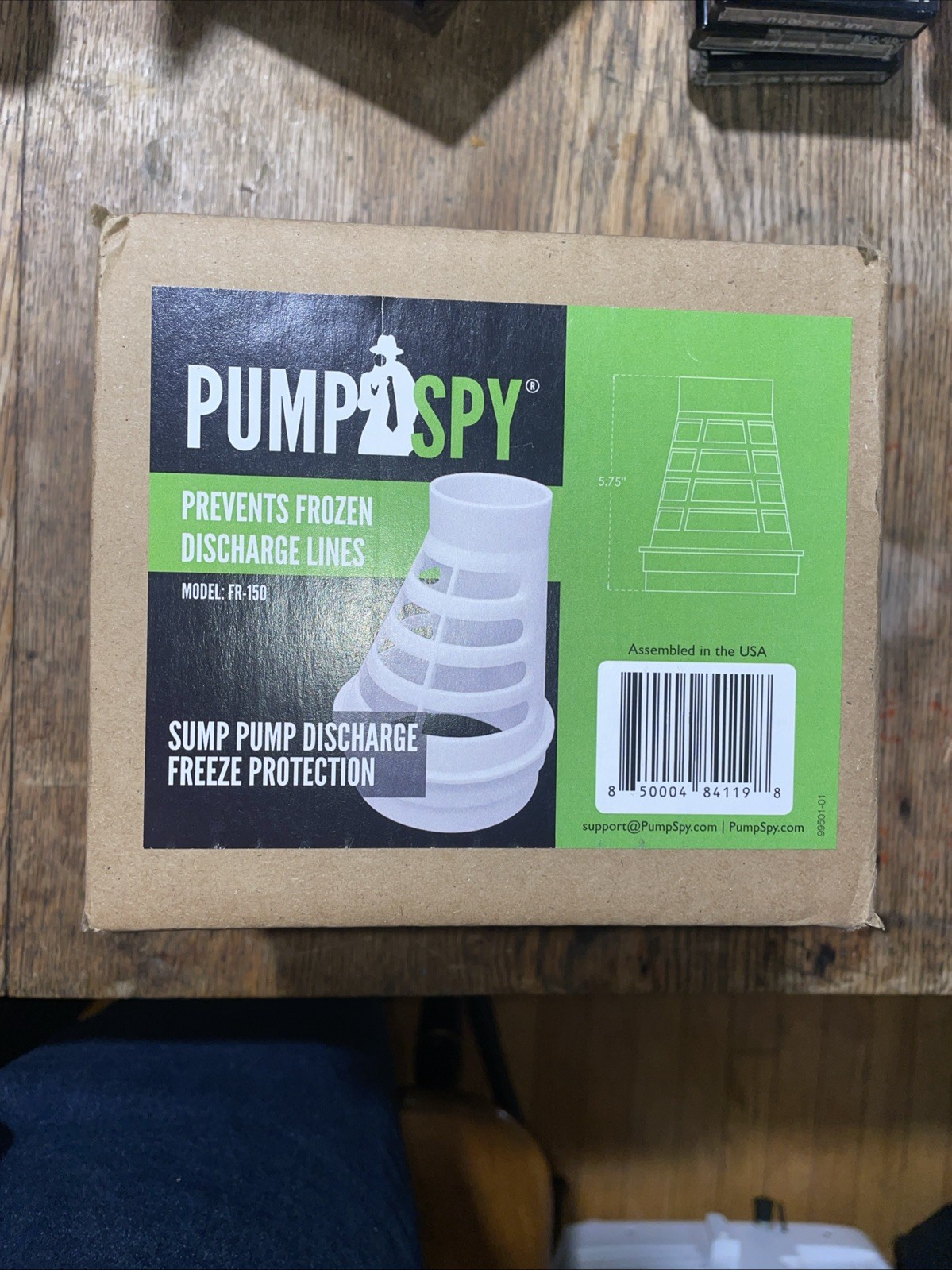 Sump Pump Discharge Freeze Protection FR-150, Freeze Guard PumpSpy Brand New gallery