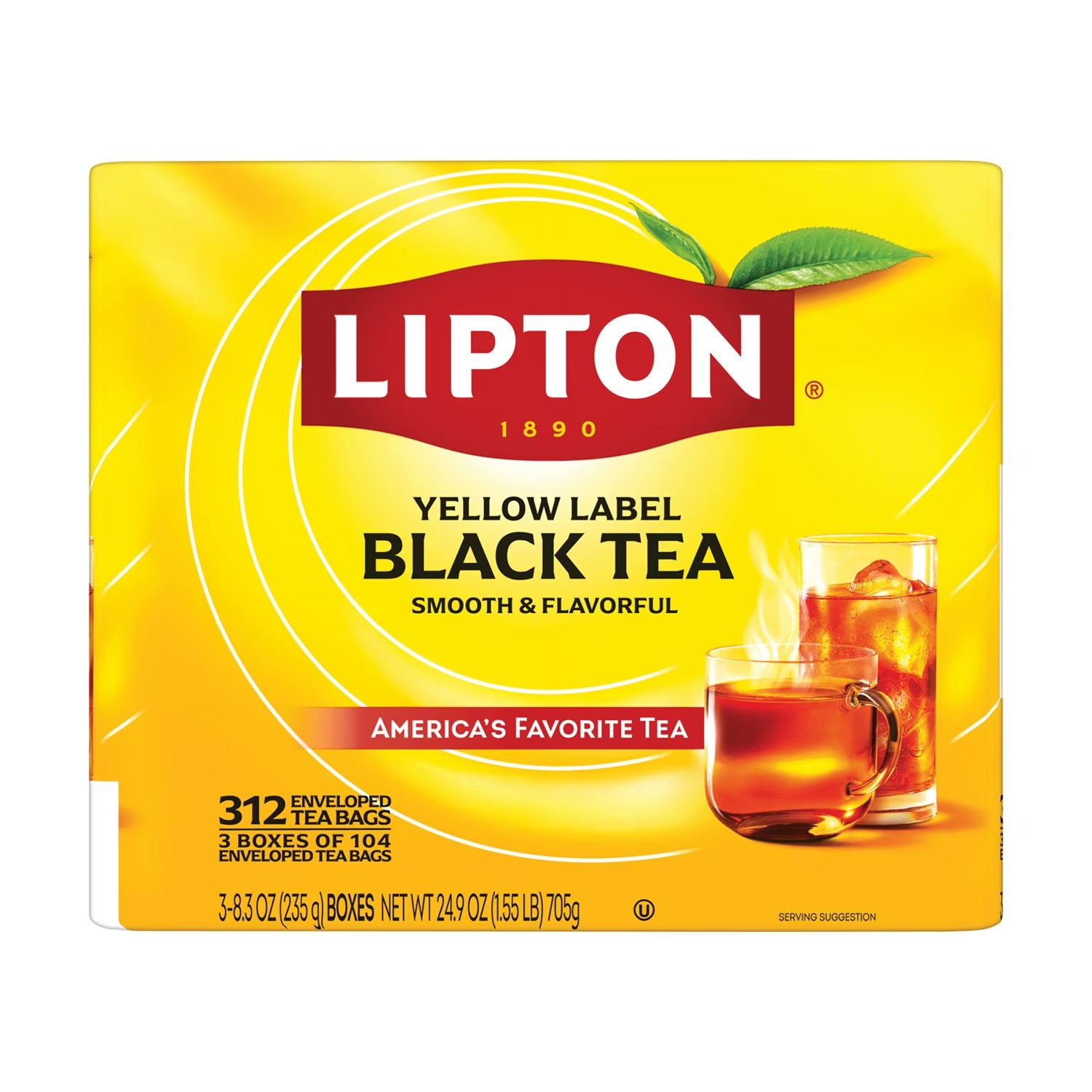Lipton-Tea Bags - Black Tea (312 ct.) - FAST SHiP!! gallery