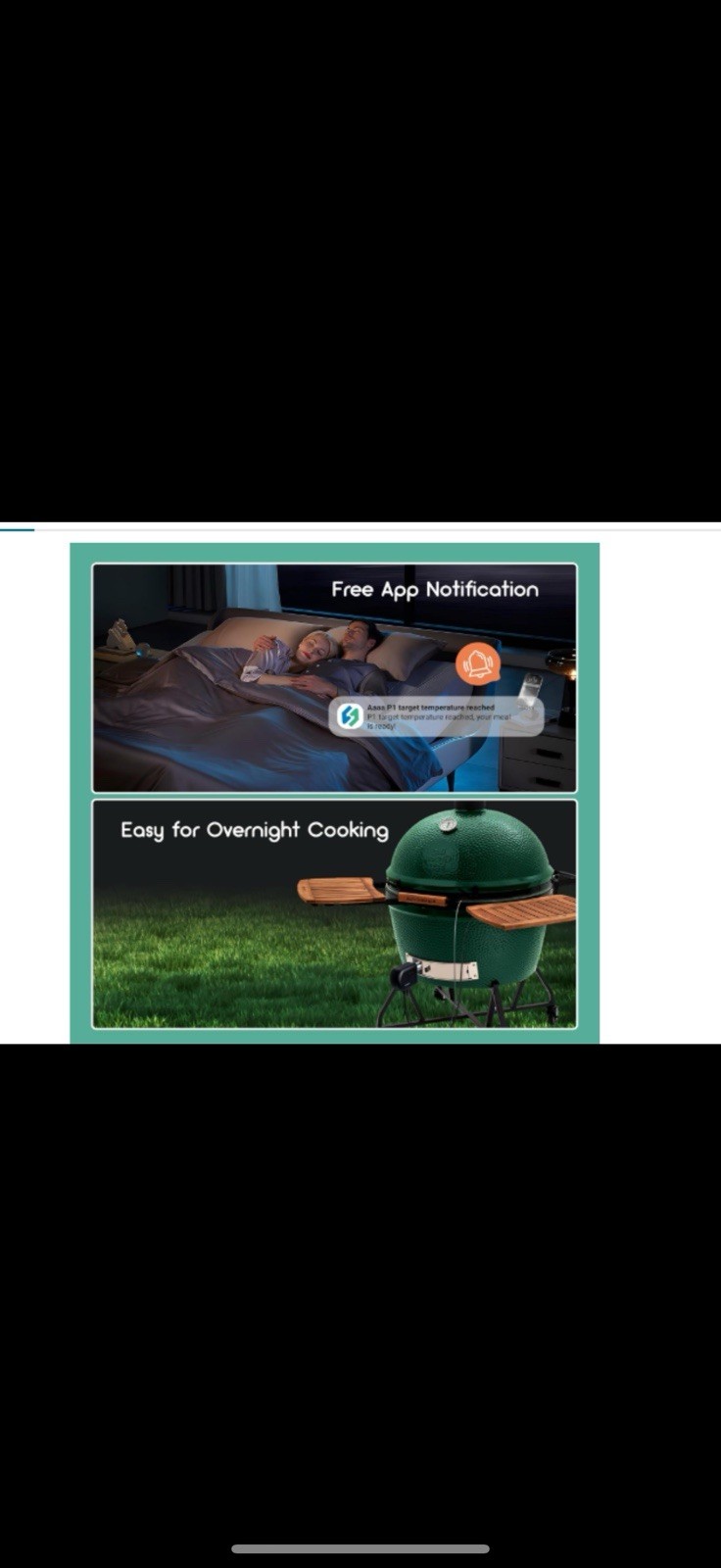 Wi-Fi & Bluetooth BBQ Smoker Temperature Controller with Automatic Smoker Fan gallery