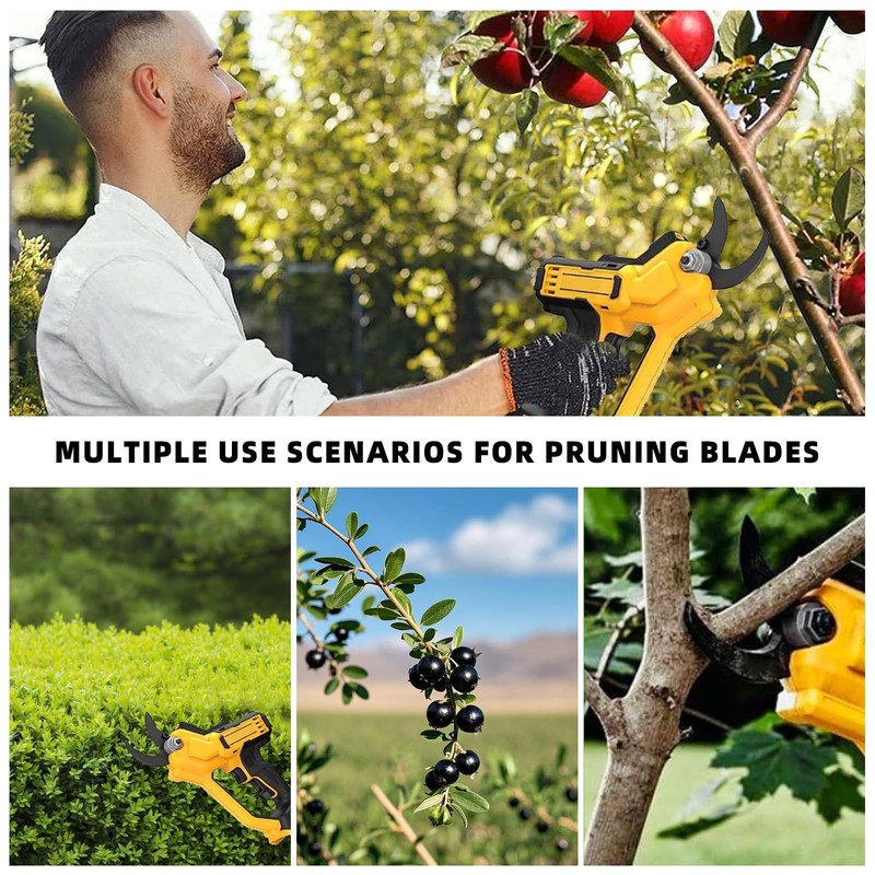 Replacement Blades for Cordless Pruning Shears Compatible with Dewalt DCPR320 gallery