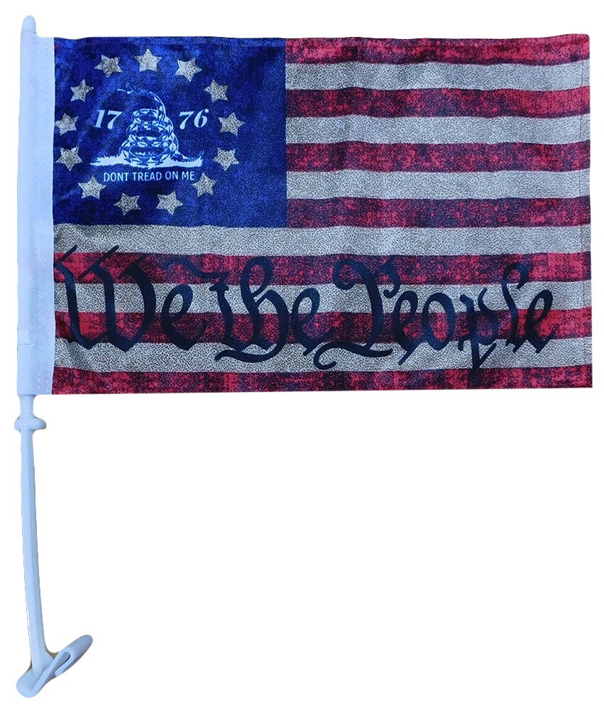 Premium DOUBLE-SIDED Trump WON 2024 Flag 12X18 3Ply CAR BOAT FLAG BANNER X7 gallery