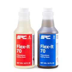 Flexible Urethane Casting Resin – 2 Part Resin for Flexible Parts – Flex-It-70
