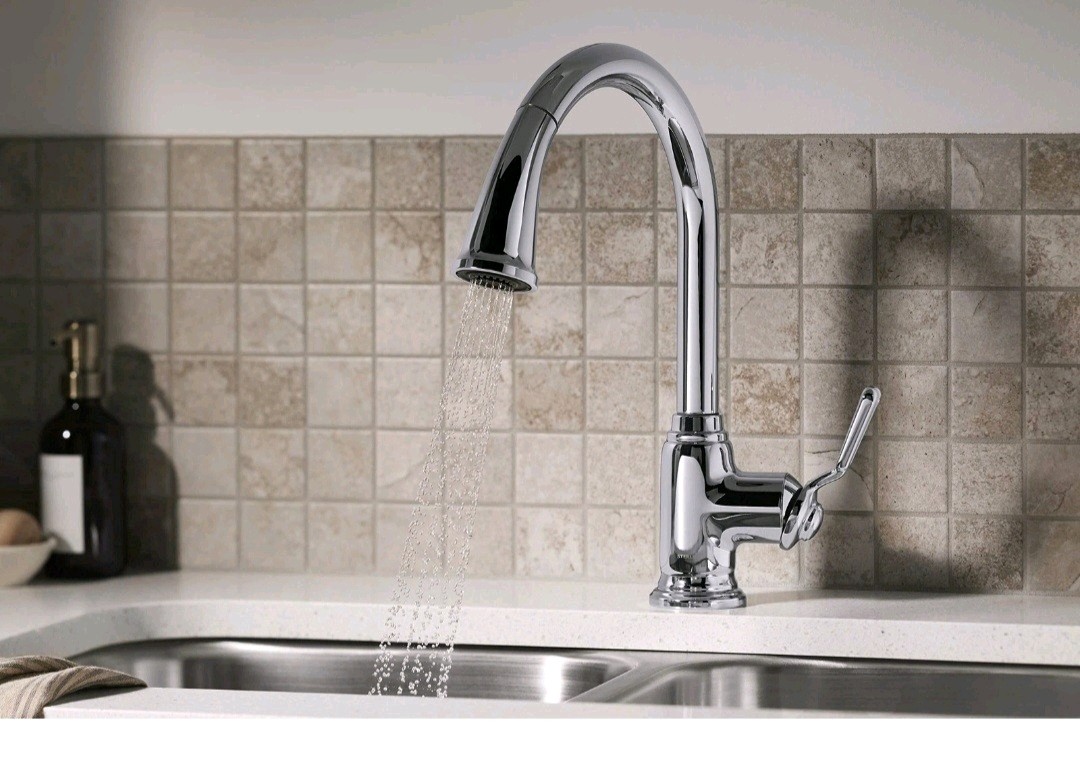 New Pull-Out Kitchen Faucet Polished Chrome Brand New In Original Package!!! gallery