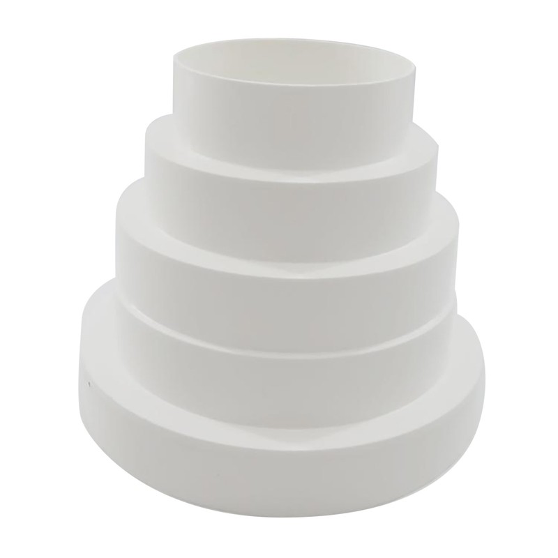 1 PCS Plastic Reducer Universal Connector for Ventilation Systems Round Tube gallery