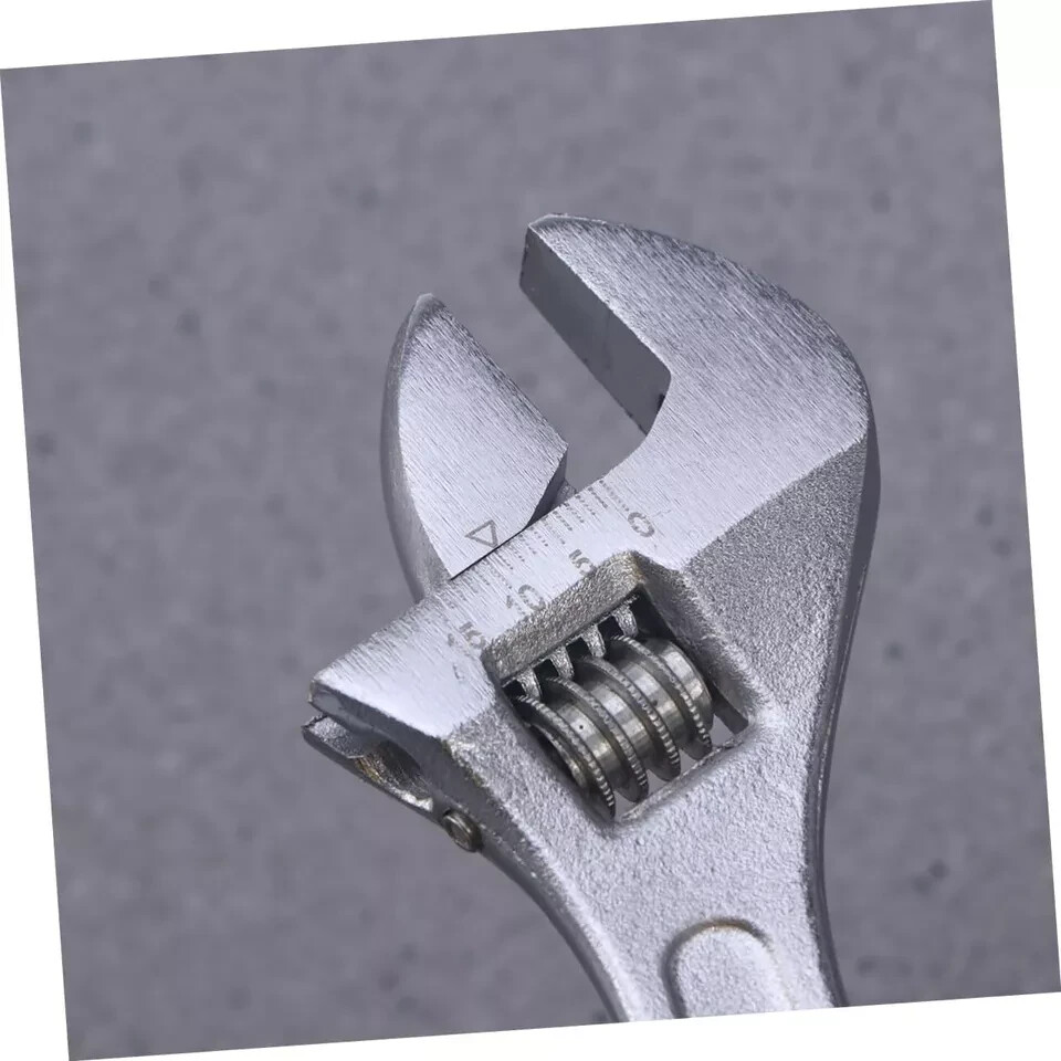 Adjustable Wrench Set Chrome Vanadium Steel 8'',10'',12'',15'',18''-USA gallery