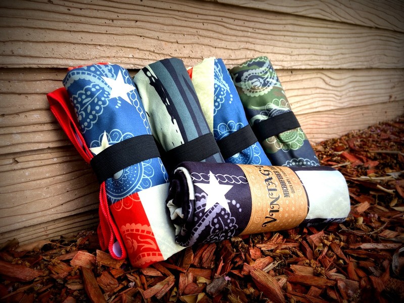 Oversized 72*35 Camo Patchwork Tiger Stripe US Flag Microfiber Beach Towel gallery