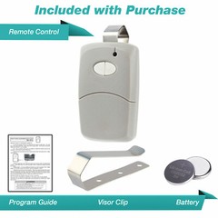 For Linear Multi-Code MCS412001 Garage Door Opener Remote Transmitter 2 button