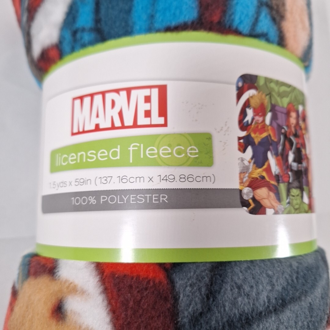 Marvel Licensed Fleece Blanket Avengers Unite 1.5 Yards X 59 Inches gallery