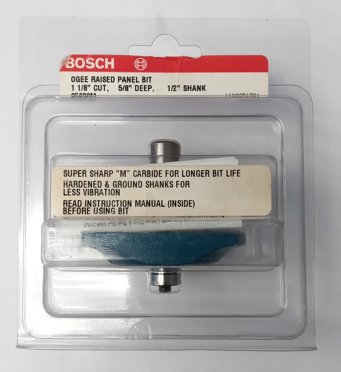 Bosch 85638M Ogee Raised Panel Router Bit 1-1/8" Cut, 5/8" Deep, 1/2" Shank gallery