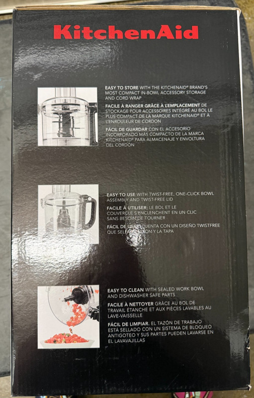 KitchenAid 7-Cup Food Processor Model # KFP0719CU BRAND NEW FACTORY SEALED!!!!!! gallery