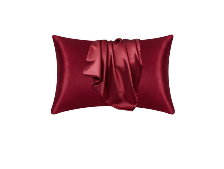 Pillowcase 2 Pack Silk Satin Comfortable Best for Hair Skin Pillow Case New gallery
