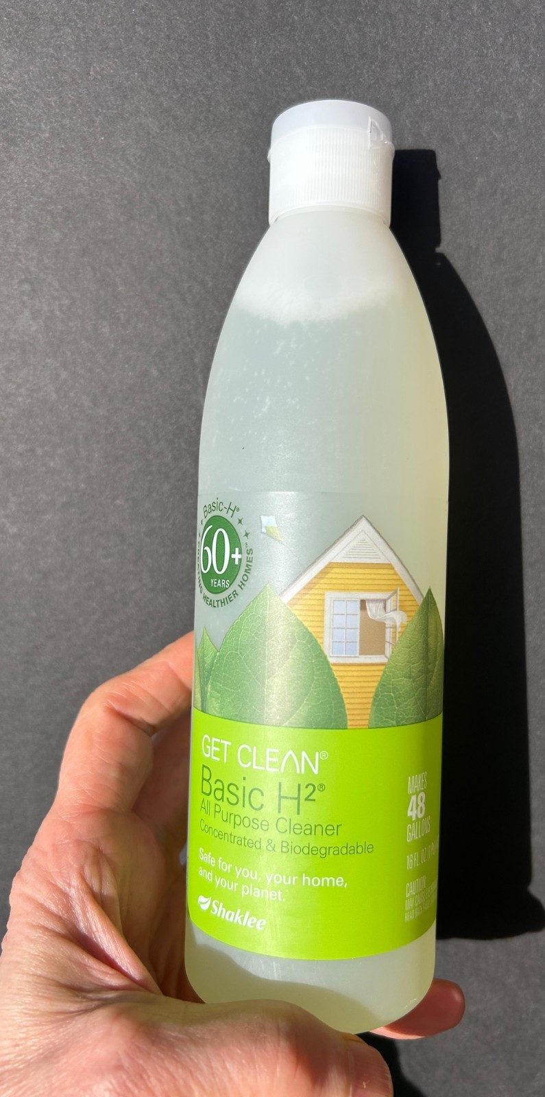 Shaklee Basic H2® Biodegradable Concentrated Cleaner 16 oz. No Animal testing gallery