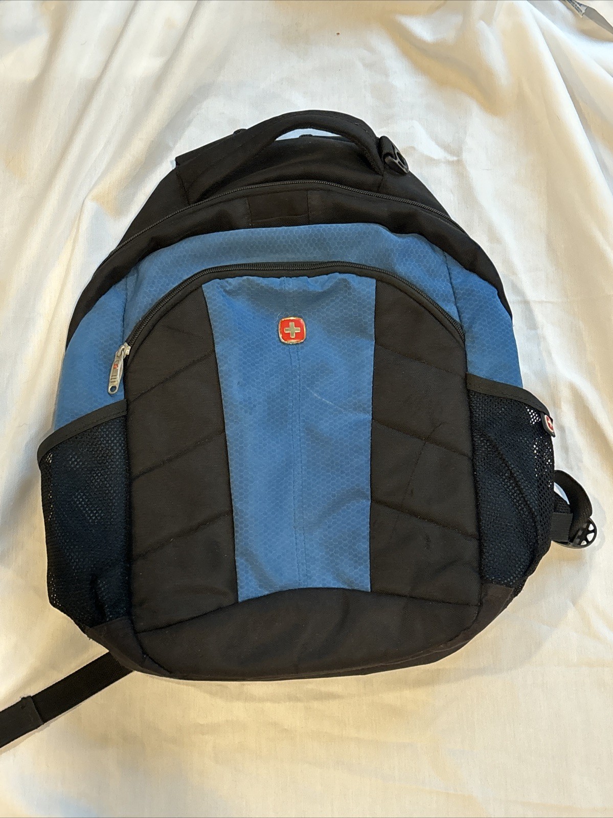 Swiss Army Backpack with Laptop Storage Blue/Black