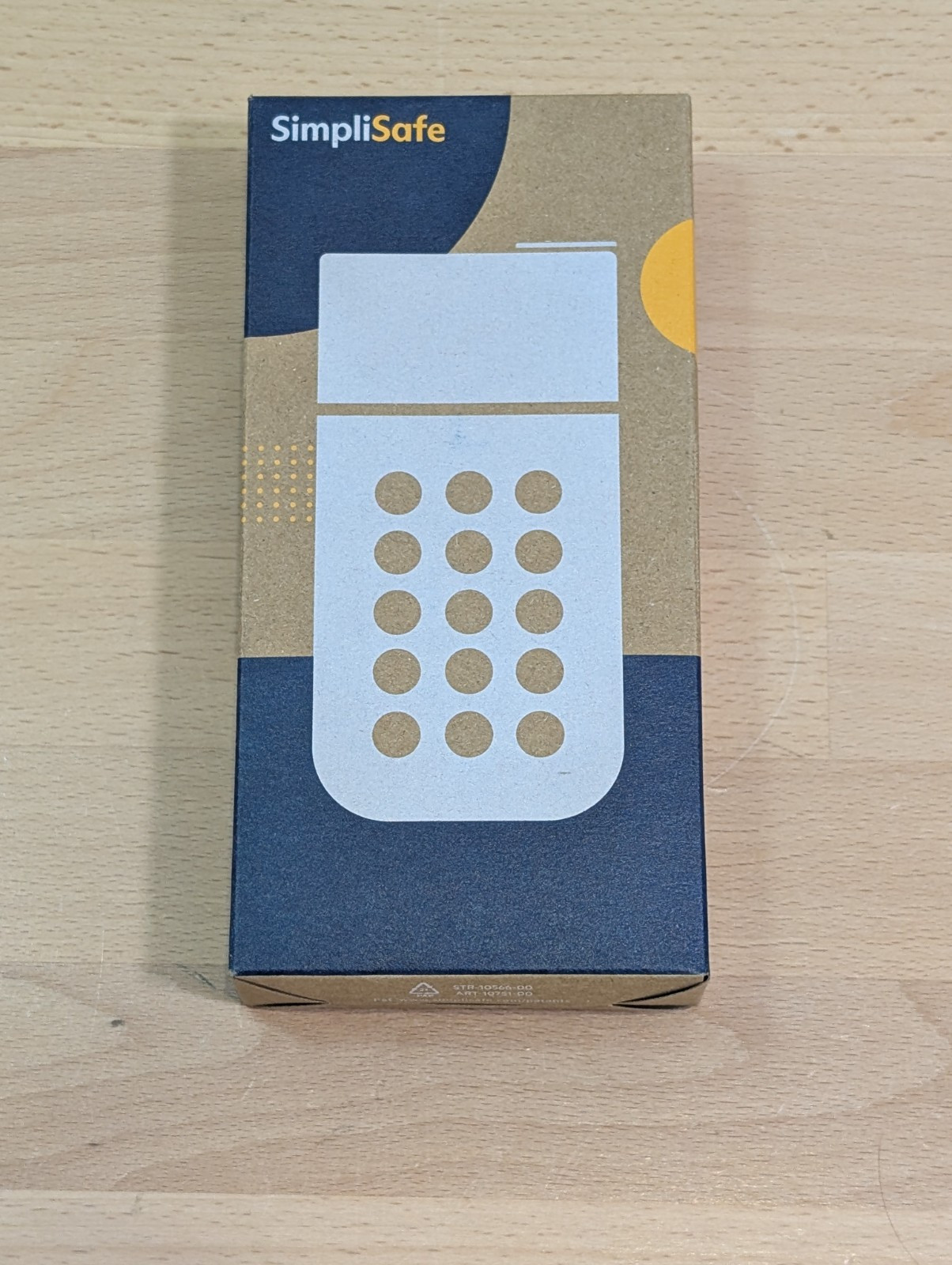 SimpliSafe SSKP3-W Keypad White Wireless Touch-to-Wake Home Security GEN 3 NEW gallery