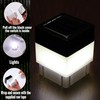 Pack Solar Fence Post Cap Lights 2In x 2In (5cm x 5cm) Solar Post Cap Fence 6 gallery