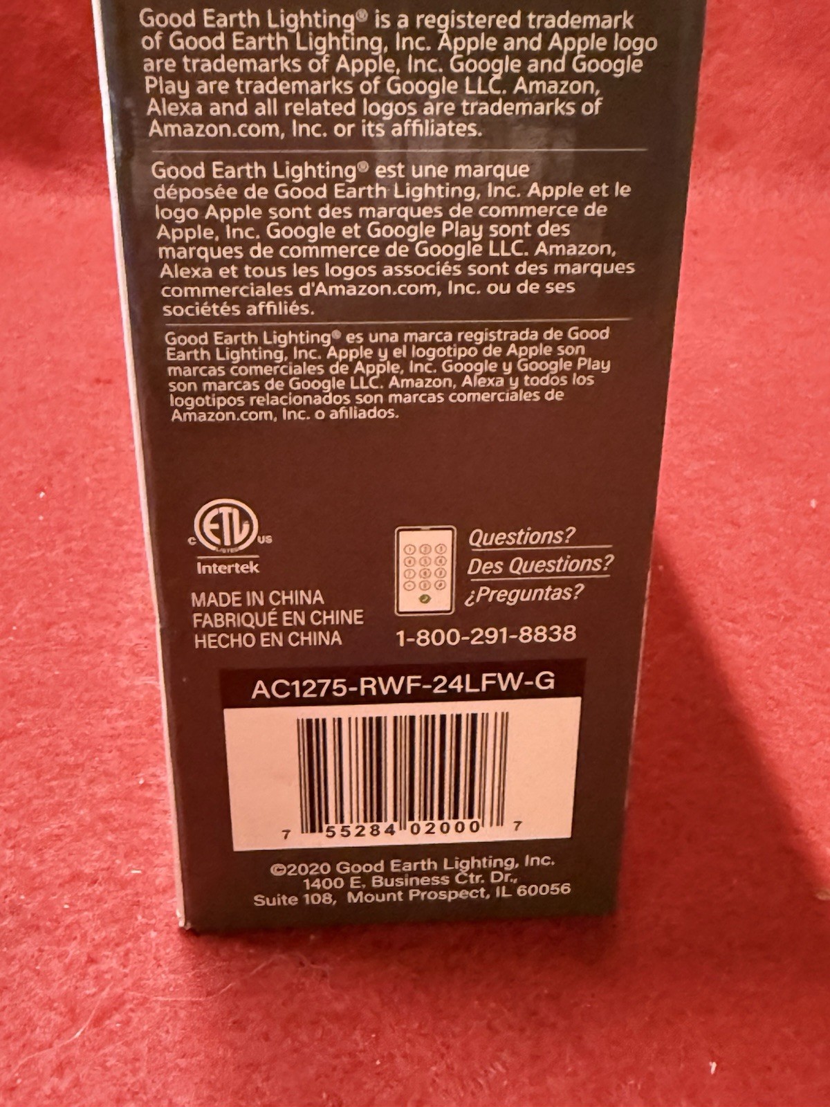 Good Earth Smart Lighting Indoor|Outdoor Smart Strip Light Kit 24 Ft. NEW sealed gallery