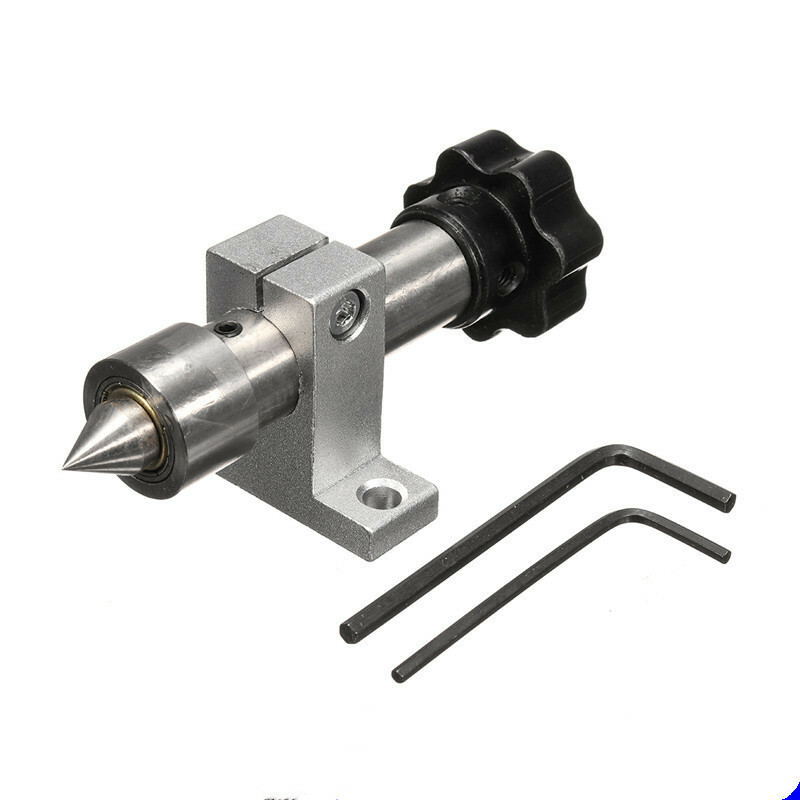 Adjustable Double Bearing Live Centre Revolving Mini Woodworking Lathe Machine gallery