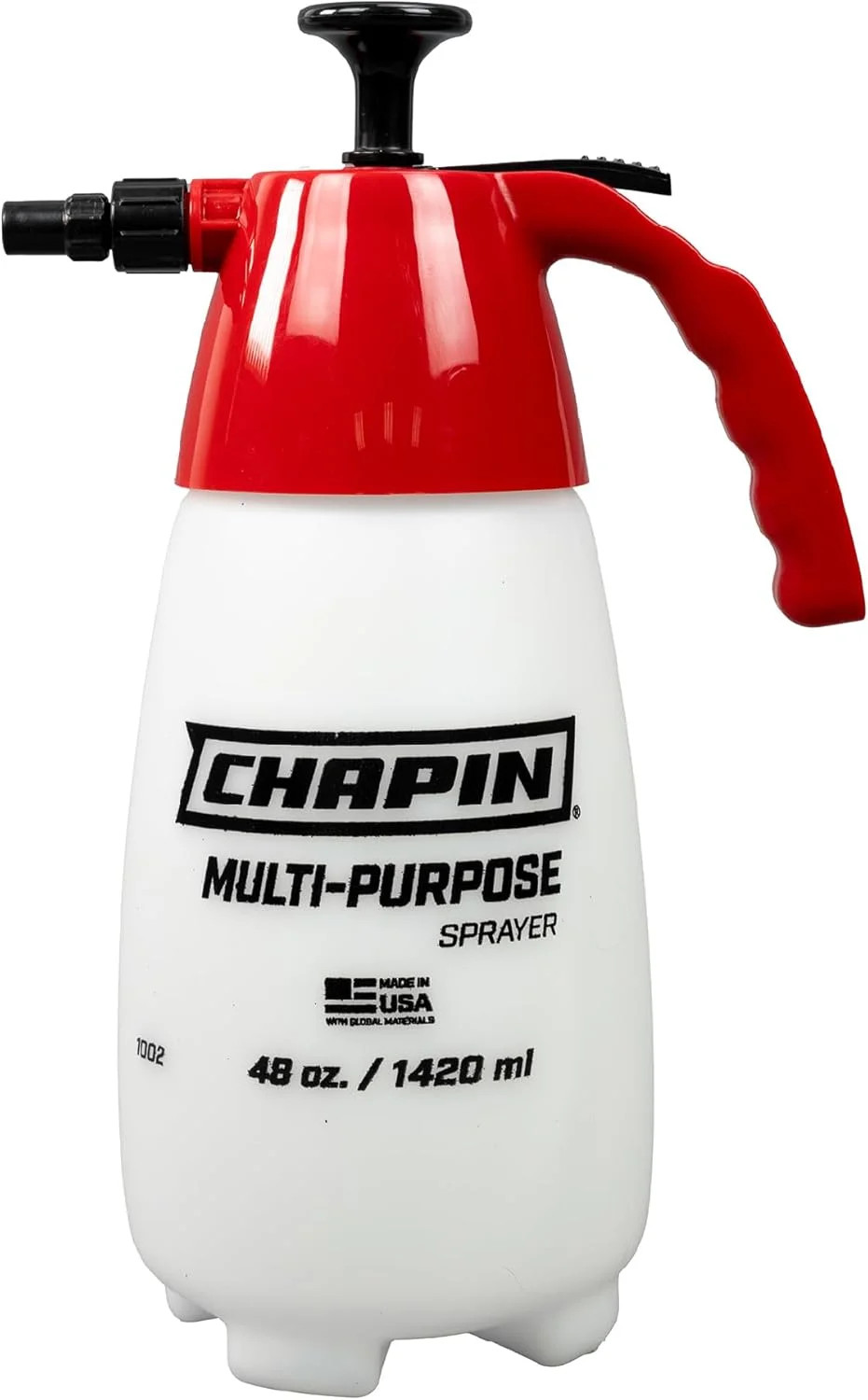 Handheld Pump Sprayer, 48oz, Multi‑Purpose, Lawn & Garden, Translucent Poly Tank gallery