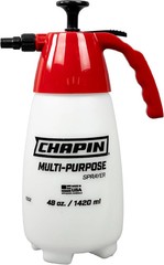 Handheld Pump Sprayer, 48oz, Multi‑Purpose, Lawn & Garden, Translucent Poly Tank