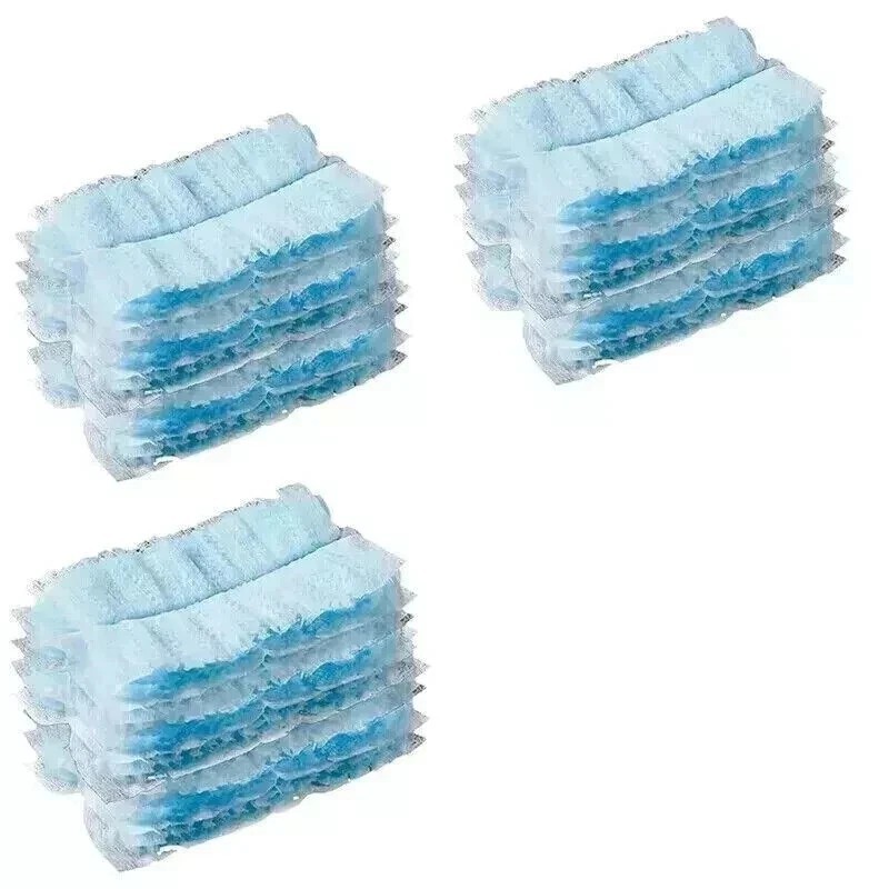 30 Pieces Duster Refills Disposable Duster Refills Compatible for Swiffer, Blue gallery